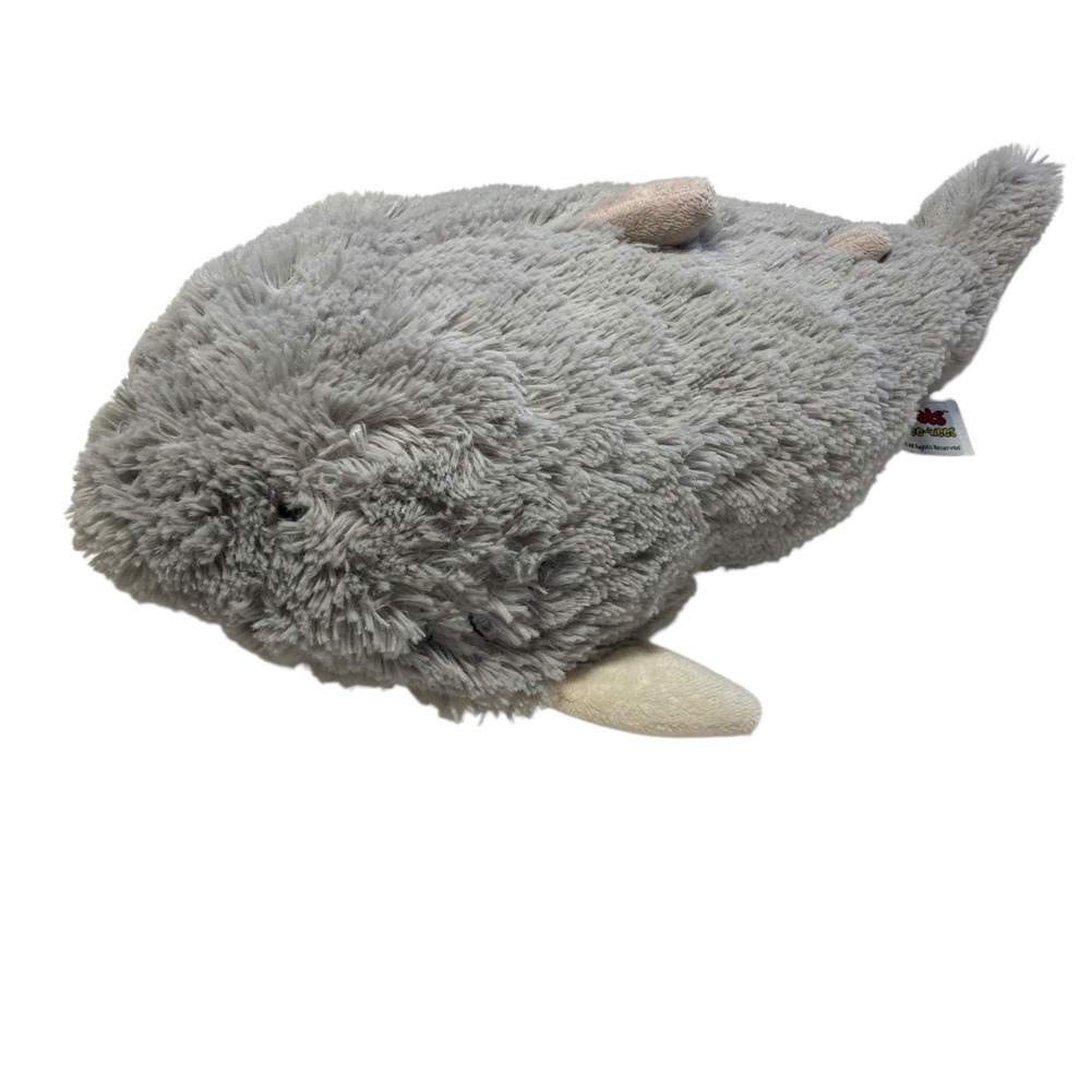 Pillow Pets Pee-Wees Sharky Shark Gray Plush Stuffed Animal Small 2010